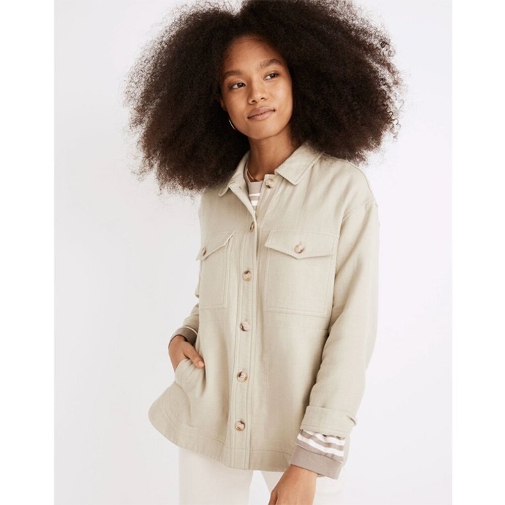 Madewell Waffleback Branner Shirt-Jacket - Size M
